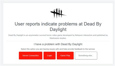 DBD Server Status Checker